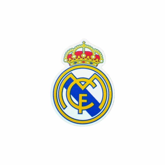 Ξύλινη εκτυπωμένη φιγούρα  σήμα real madrid