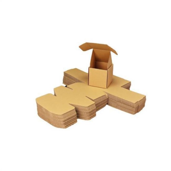 Κουτί Συσκευασίας Kraft Τετράγωνο 13x13x13cm - Μικρό Μέγεθος