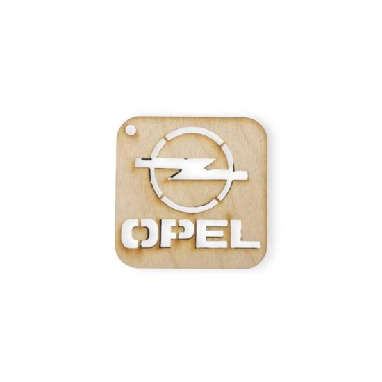 Ξύλινο στοιχείο για μπρελόκ Opel